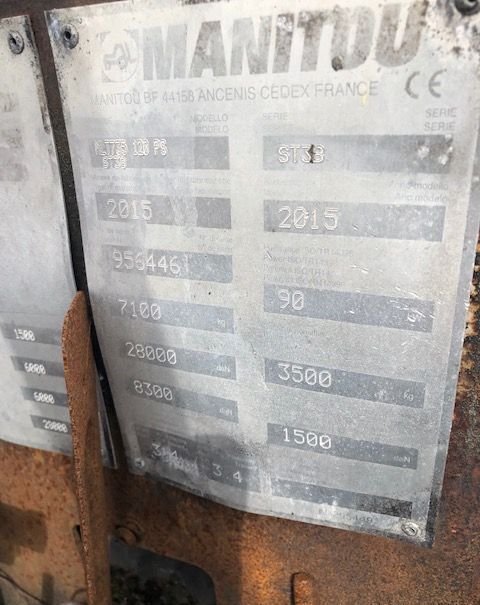 caja de cambios para Manitou 731 cargadora telescópica